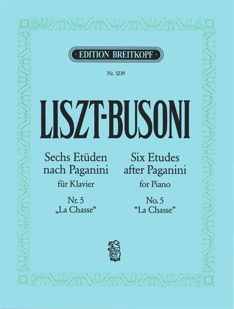6 Etüden Nr. 5: La Chasse